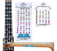 Fantastico Ukulele dito guida tasti 1-24 tastiera per ukulele soprano, concerto e tenore