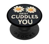 Fantastico vestito Daisy per gli amanti dei denti di leone e delle margherite PopSockets PopGrip Adesivo