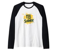 Fantastico vestito estivo colori per sentire gli amanti dell'estate Maglia con Maniche Raglan