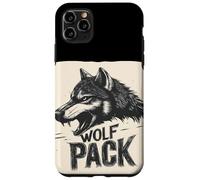 Fantastico vestito naturale da lupo con design discorso pacchetto lupo Custodia per iPhone 11 Pro Max