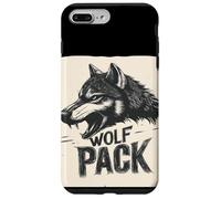 Fantastico vestito naturale da lupo con design discorso pacchetto lupo Custodia per iPhone 7 Plus/8 Plus