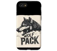 Fantastico vestito naturale da lupo con design discorso pacchetto lupo Custodia per iPhone SE (2020) / 7 / 8