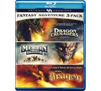 Fantasy Adventure - Confezione da 3 (Dragon Crusaders / Merlin & the War on the DRAGONS BLU-RAY