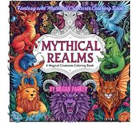 Fantasy and Mythical Creatures Coloring Book: Mythical Realms: A Magical Creatures Coloring Book