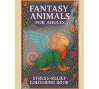 Fantasy Animals for Adults - Stress-Relief Colouring Book