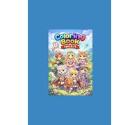 Fantasy Anime Coloring Book for Kids: Epic Adventures & Magical Heroes - Ages 6-12