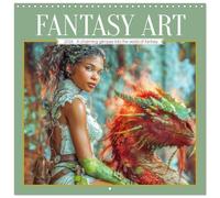 Fantasy Art - A charming glimpse into the world of fantasy (Wall Calendar 2026 12" x 24" / 30 x 60 cm (open)) CALVENDO 12 Month Wall Calendar