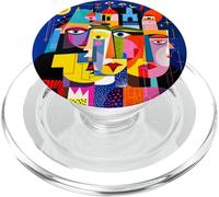 Fantasy Astratto Volti Forme PopSockets PopGrip per MagSafe