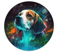 Fantasy Beagle 1000-teiliges Puzzle, Papppuzzle für Erwachsene, spannende Aktivität für den Spieleabend mit der Familie, 1000 Teile (67,5x67,5cm)