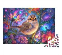 Fantasy Bird Wallpaper Puzzle Impossibili 1000 Pezzi Decorazione Per La Casa. Giochi Rilassamento E Intelligence Per Adulti E Ragazzi Da 14 Anni 52x38cm/1000pcs