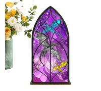 Fantasy Bookshelf Accessories - Translucent Fake Dragon Window Decor | Medieval Table Ornament For Home, Bedroom, Party, Library, Study, Classroom, Desktop & Windowsill