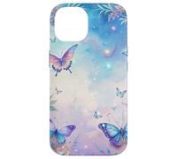 Fantasy Butterfly Garden Celestial Sky Floral Magic Look Custodia per iPhone 14