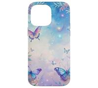 Fantasy Butterfly Garden Celestial Sky Floral Magic Look Custodia per iPhone 14 Pro Max