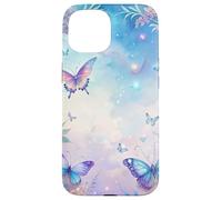 Fantasy Butterfly Garden Celestial Sky Floral Magic Look Custodia per iPhone 15