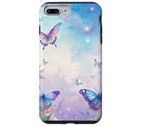 Fantasy Butterfly Garden Celestial Sky Floral Magic Look Custodia per iPhone 7 Plus/8 Plus