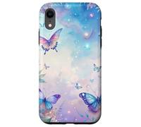 Fantasy Butterfly Garden Celestial Sky Floral Magic Look Custodia per iPhone XR