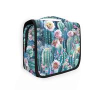 Fantasy Cactus borse da toilette per gli uomini con gancio appeso elegante kit da barba borse per gli uomini Verticale Free-Standing
