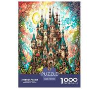 Fantasy Castle Jigsaw Puzzle,1000 Pezzi Classici, Per Adulti E Bambini A Partire Da 12 Anni Giochi Educativi Giocattoli Sfida Impossibile - Regalo Per Amore E Amico 70x50cm/1000pcs