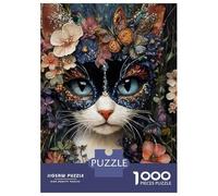 Fantasy Cat Art 1000 Pezzi Bundle Puzzle Puzzle Premium Cartone Qualità - Anziani Appassionati, Allenamento Concentrazione, Regalo Inaugurazione E Pause Ufficio 38x26cm/1000pcs