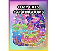 Fantasy Cat Kingdoms Coloring Book: A Whimsical Journey Through Medieval, Ocean, Cozy, and Space Worlds - Stress Relief for Cat Lovers and Adults