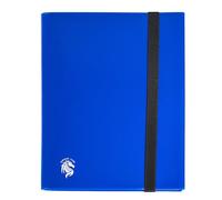 FANTASY CLUB | Raccoglitore per Carte a 9 Tasche - Valorizza la tua collezione con un album blu leggero con chiusura a fascia elastica | Capacità per 360 carte standard | Senza acidi e PVC