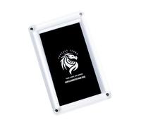 FANTASY CLUB | Scatola Acrilica per Bustine - Design compatto con 4 magneti forti e acrilico trasparente | Protezione UV al 99+% | Valorizza la tua collezione sigillata e conserva le tue bustine mint