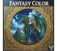 Fantasy Color Adult Coloring Book