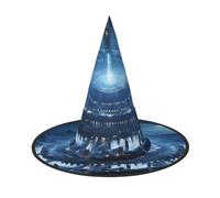 Fantasy, Continente, Halloween, cappello da strega per bambini e donne, perfetto per feste e costumi di Halloween