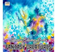 Fantasy Creatures Reverse Coloring Book: Mystical Dragons, Magical Beasts, and Enchanted Fantasy Art for Creative Line Drawing