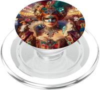 Fantasy Cute Lady Mask Venezia PopSockets PopGrip per MagSafe