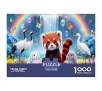 Fantasy Cute Pet Secret Realm Puzzle Giochi 1000 Pezzi Per Gioco Familiare Arte Interesting Puzzle Adulti Foto 52x38cm/1000pcs