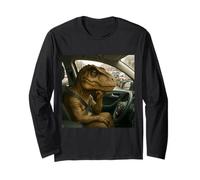 Fantasy Dinosaur Guida Auto Maglia a Manica