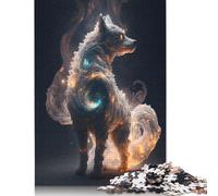 Fantasy Dog Made Of Stars Puzzle Impossible 1000 Pezzi Decorazione Per La Casa. Giochi Rilassamento E Intelligence Per Adulti E Ragazzi Da 14 Anni 1000pcs (75x50cm)