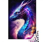 Fantasy Dragon Art Puzzle 1000 Pezzi Puzzle Adulti Impegnativo E Difficile Per Straordinario Regalo Per Amore E Amico 38x26cm/1000pcs