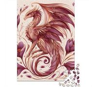 Fantasy Dragon Artwork-4 Jigsaw Puzzle Impossible 1000Pcs Decorazione Per La Casa. Giochi Rilassamento E Intelligence Per Adulti E Ragazzi Da 14 Anni 52x38cm/1000pcs