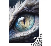 Fantasy Dragon Eye 1000 Piece Jigsaw Puzzle Paper for Adults Brain Training Wall Art Gift 52x38cm/1000pcs