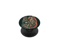 Fantasy Dragon Reader Amante dei libri che legge all'alba PopSockets PopGrip Adesivo