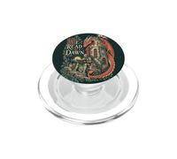 Fantasy Dragon Reader Amante dei libri che legge all'alba PopSockets PopGrip per MagSafe