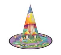 Fantasy Dream Fungo 1 pz Halloween strega cappello costume partito cappello adatto per giochi teatrali accessori