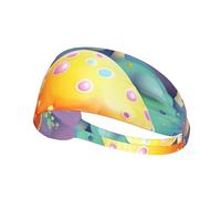 Fantasy Dream Mushroom Picture Fascia elastica per esercizi, fascia per capelli, fascia per uomini e donne, fascia per capelli per yoga e fitness