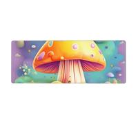 Fantasy Dream Mushroom Tastiera Pad Antiscivolo Adatto per Ufficio e Casa, 80x30cm