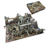 Fantasy Dungeon Terrain Core Set - Battle Systems Terrain Immersive Scenery per D&D DND Maladum Pathfinder RPG a colori resistente cartoncino stampato su entrambi i lati