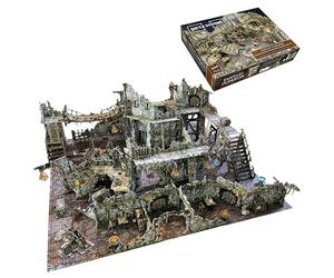 Fantasy Dungeon Terrain Core Set - Battle Systems Terrain Immersive Scenery per D&D DND Maladum Pathfinder Rpg a Colori Resistente cartoncino Stampato su Entrambi i Lati