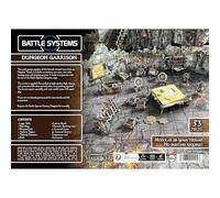 Fantasy Dungeon Terrain Garrison - Battle Systems Terrain - Scenario coinvolgente per D&D DND Maladum Pathfinder RPG a colori resistente cartoncino stampato su entrambi i lati
