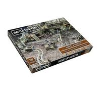 Fantasy Dungeon Terrain Mines of Meruta - Battle Systems Terrain Immersive Scenery for D&D DND Maladum Pathfinder RPGs Full Color Heavy Duty Cardstock Printed Both Sides