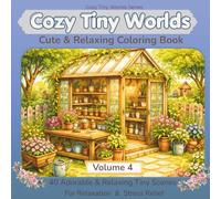 Fantasy Fairy Kingdoms Coloring Book: Magical Witch Village: 40 Cozy Witchy Coloring Pages with Potions, Lanterns & Enchanted Homes