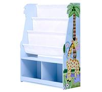 Fantasy Fields Libreria in Legno per Bambini Sunny Safari con portaoggetti Multi TD-13410SS