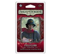 Fantasy Flight Games, Arkham Horror The Card Game: Investigator Starter Deck, Stella Clark Investigator, Gioco di carte, Età 14+, 1 a 4 giocatori, Tempo di gioco da 60 a 120 minuti