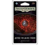 Fantasy Flight Games , Arkham Horror The Card Game: Mythos Pack - 4.6. Before the Black Throne , Card Game , Ages 14+ , 1 to 4 Players , 60 to 120 Minutes Playing Time