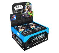 Fantasy Flight Games Asmodee FFG Star Wars Unlimited Gioco Collezionabili Leggende della Forza, 24 Buste da 16 Carte, TCG a partire da 12 Anni per 2 Giocatori, Spagnolo, Multicolore, SWH0502ES